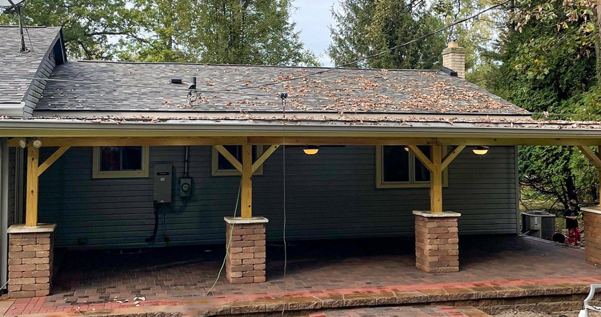 Patio with Roof Project by James at Menards®