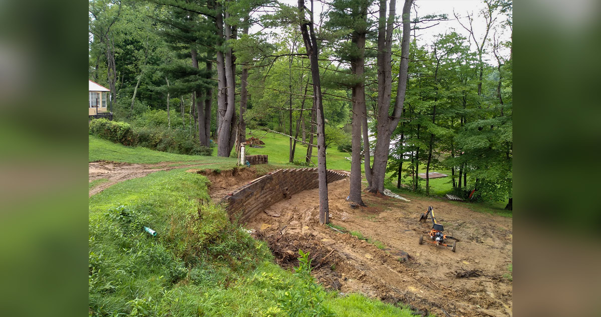 Creek Boat Access Ramp - Project By James At Menards®