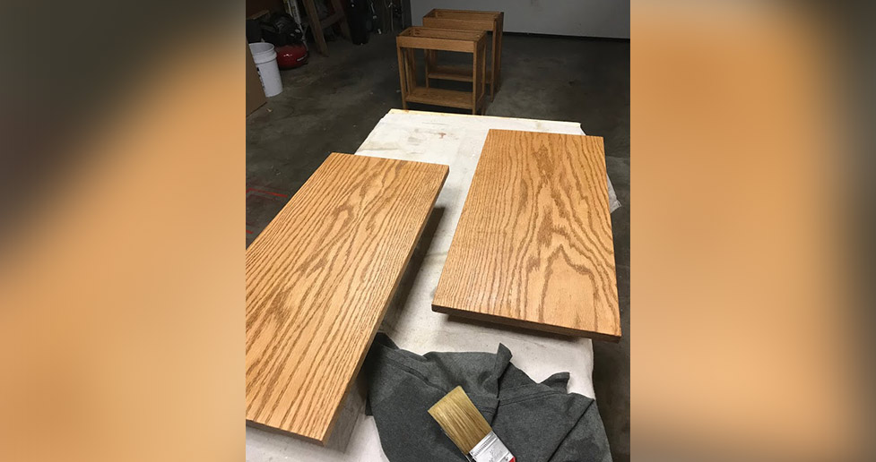 Oak End Tables Project by Peter at Menards®