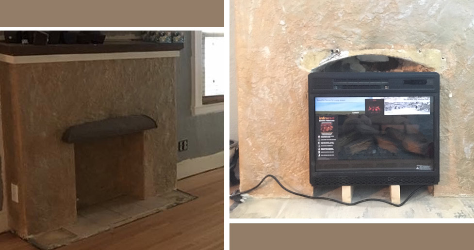 Fireplace Reface - Project by Laura at Menards®