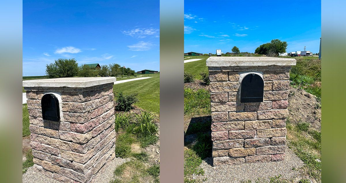 Mailbox Column Project by Steven at Menards®