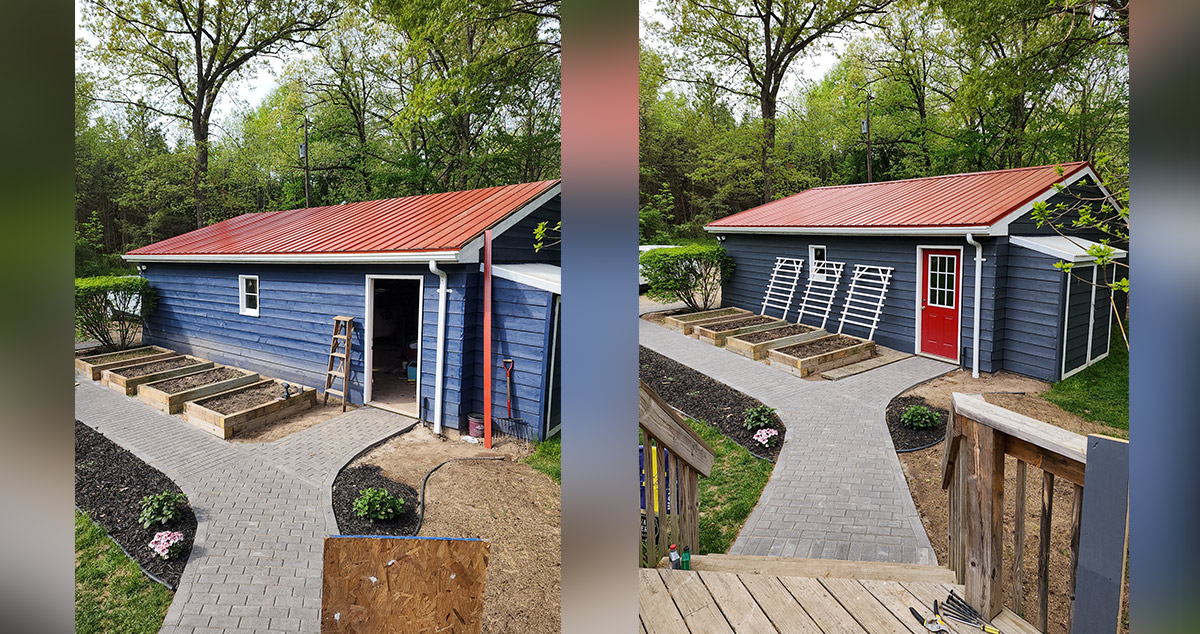 Front Yard Curb Appeal Project by Eric at Menards®