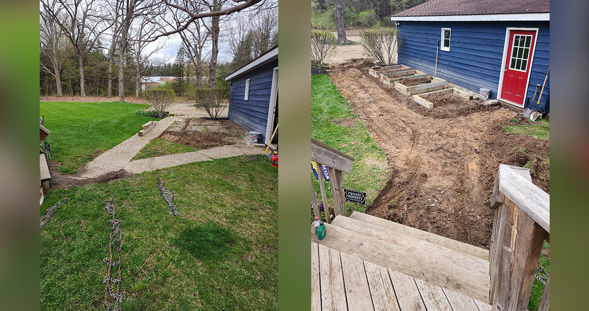 Front Yard Curb Appeal Project by Eric at Menards®