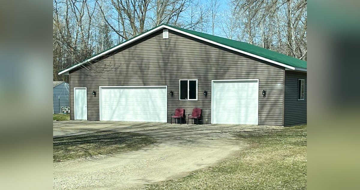 New Garage with Tall Ceilings - Project by Brandon at Menards®