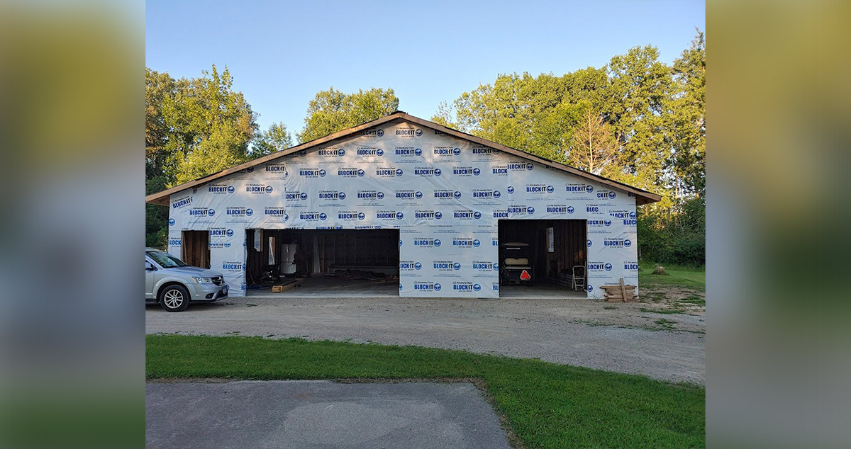 New Garage with Tall Ceilings - Project by Brandon at Menards®