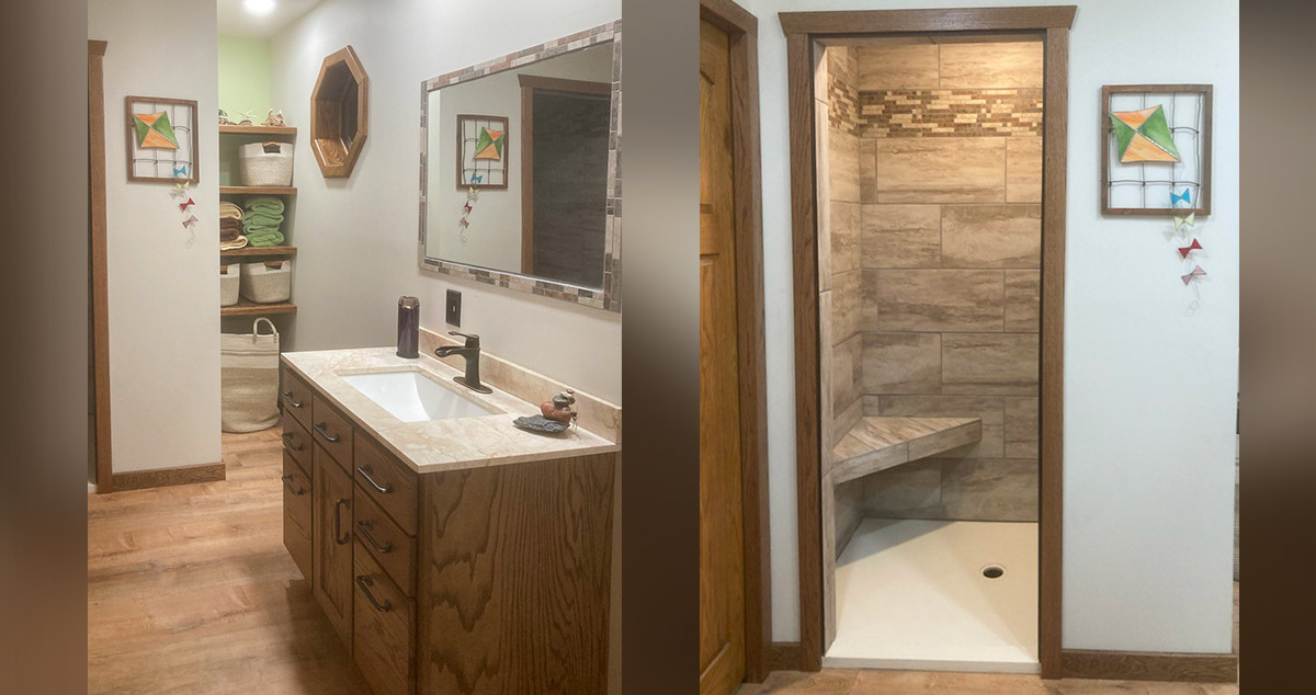 Master Bath Gut Job - Project by Brenda at Menards®