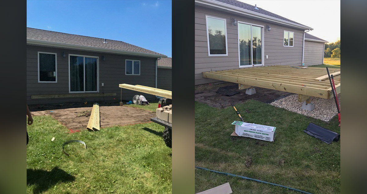 Menards® Deck - Project by Matt at Menards®