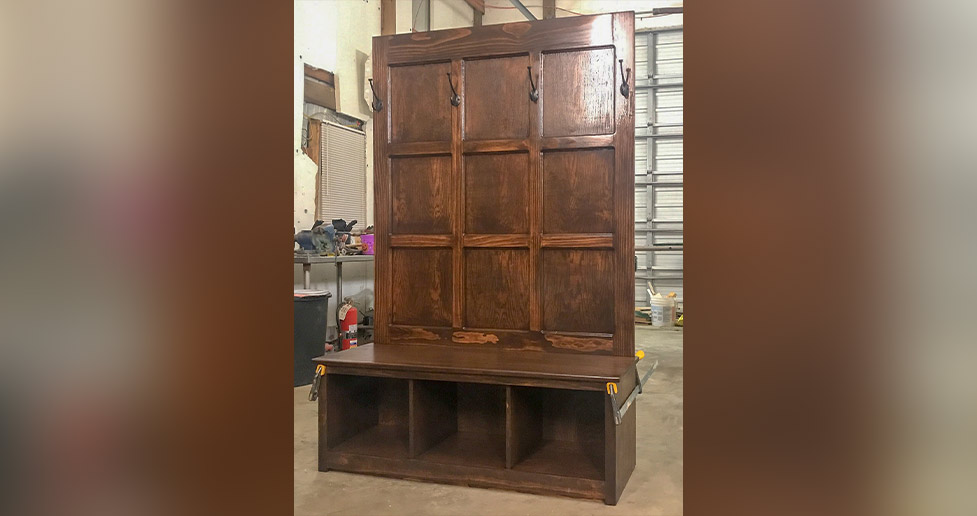 Mudroom Storage Bench Project by Joe at Menards®