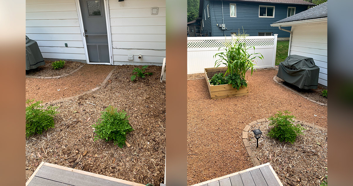 New Retaining Walls & Landscaping Project by Abby at Menards®