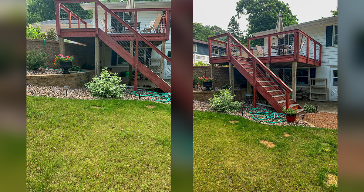 New Retaining Walls & Landscaping Project by Abby at Menards®