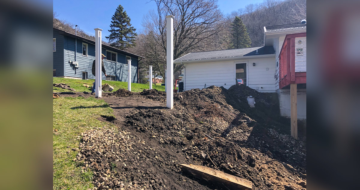 New Retaining Walls & Landscaping Project by Abby at Menards®