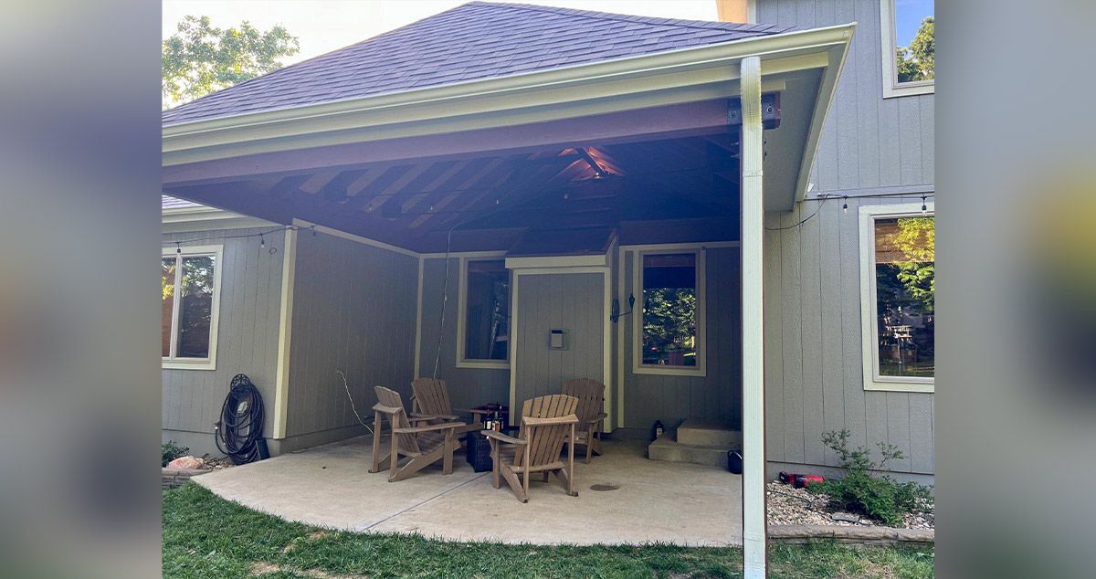 Patio Roof Addition Project by Adrian at Menards®