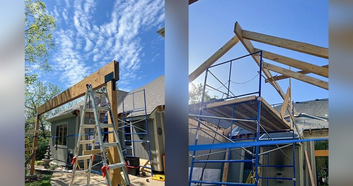 Patio Roof Addition Project by Adrian at Menards®