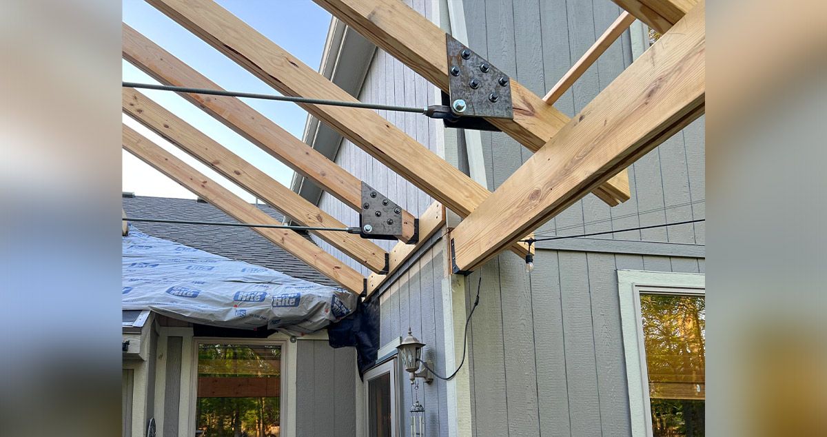 Patio Roof Addition Project by Adrian at Menards®