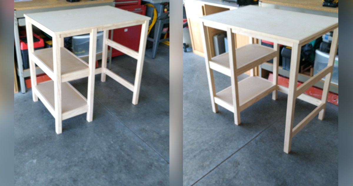 Mini Fridge & Microwave Stand Project by Gordon at Menards®