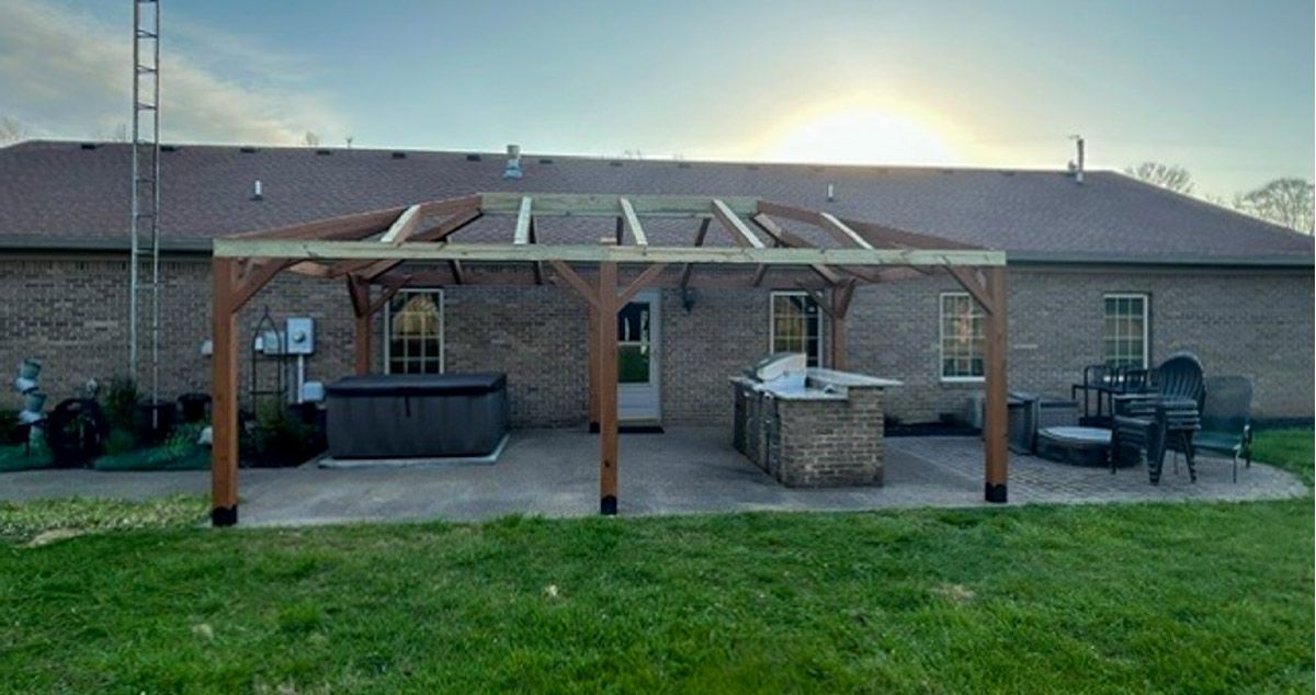 Patio Cover Project by Colby at Menards®