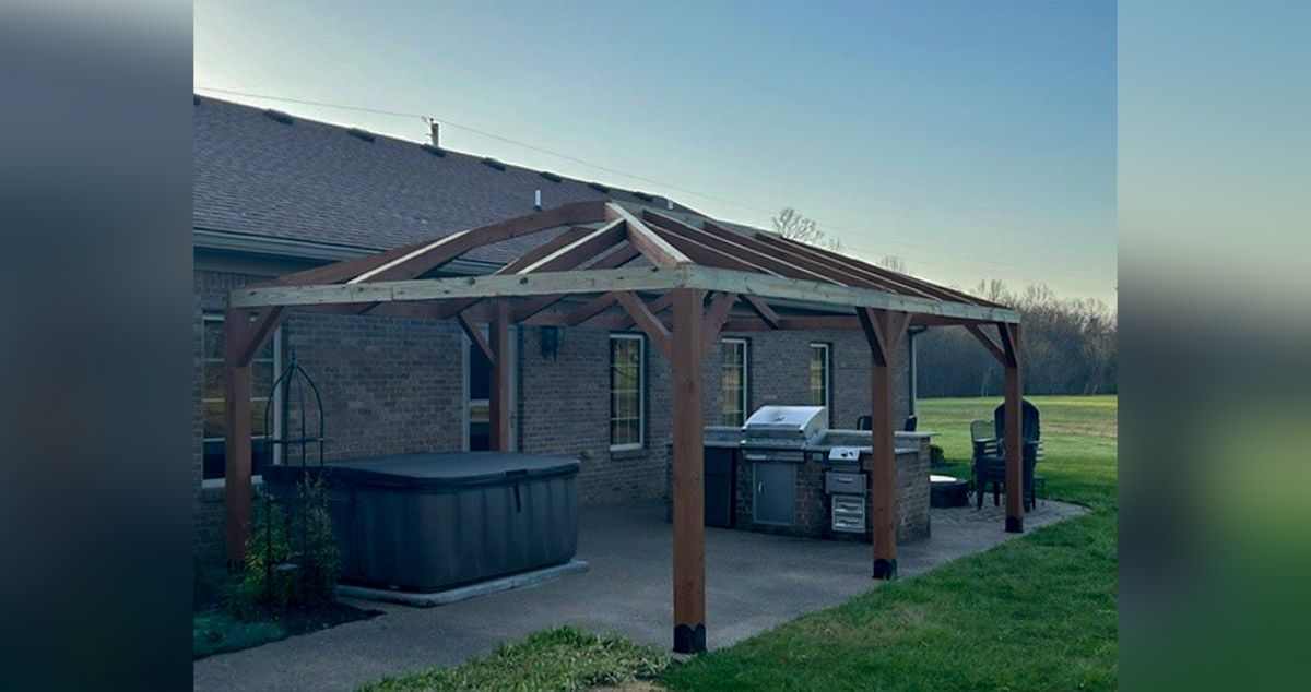 Patio Cover Project by Colby at Menards®