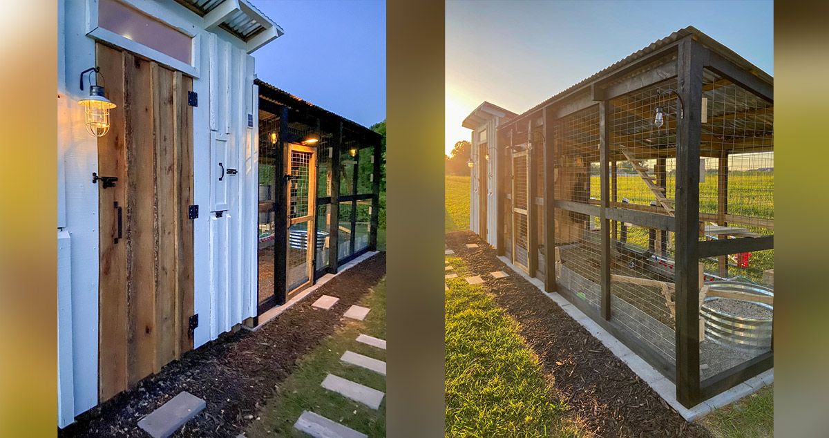 Custom Chicken Coop Project by Jennie at Menards®