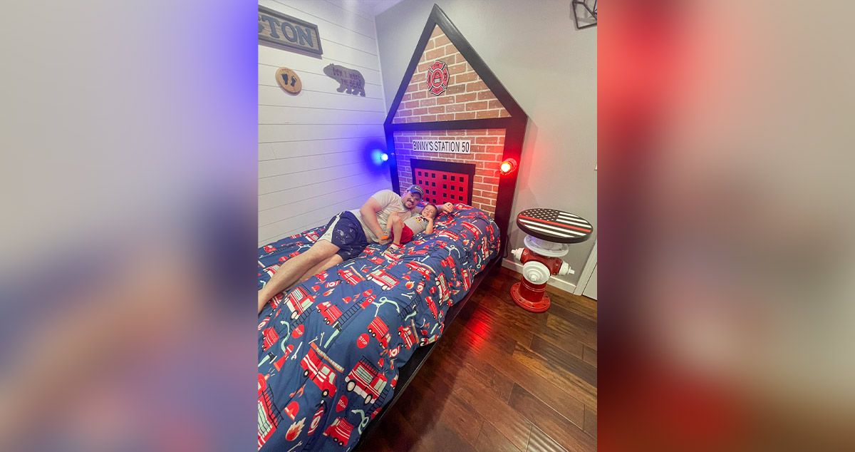 Firehouse Themed Bed Project by Janney at Menards®