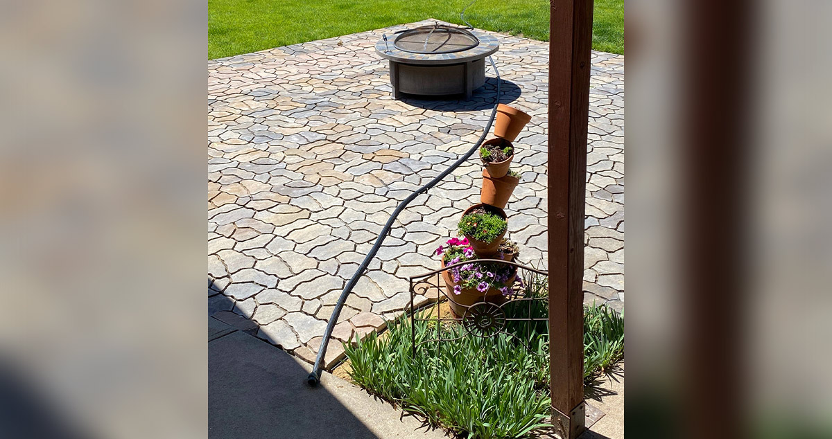 Flagstone Paver Patio Project by John at Menards®