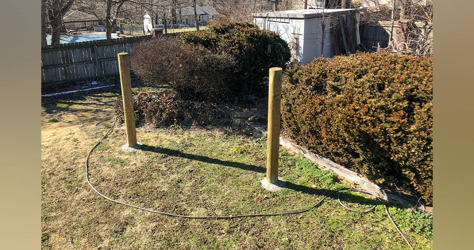 Backyard Beach Hammock Project by Alan at Menards®