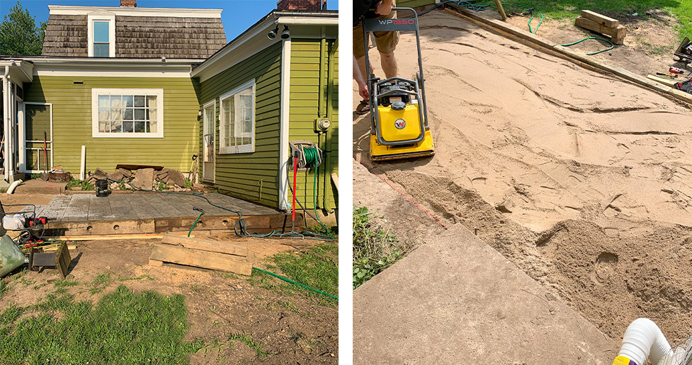 EZ Block Patio Project by Jen at Menards®