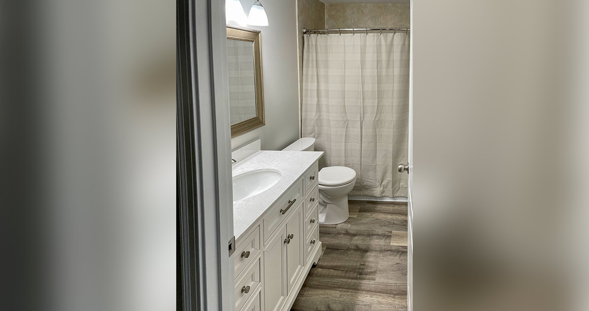 Upstairs Bath Remodel Project by Shelley at Menards®