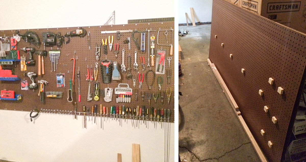 Garage Pegboard - Project by Gary at Menards®