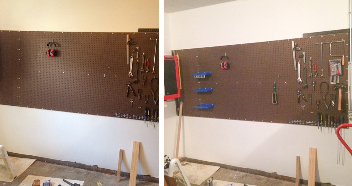 Garage Pegboard Project by Gary at Menards®