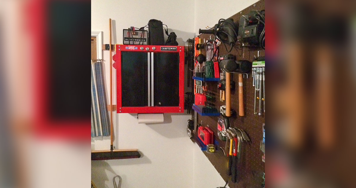 Garage Pegboard Project by Gary at Menards®