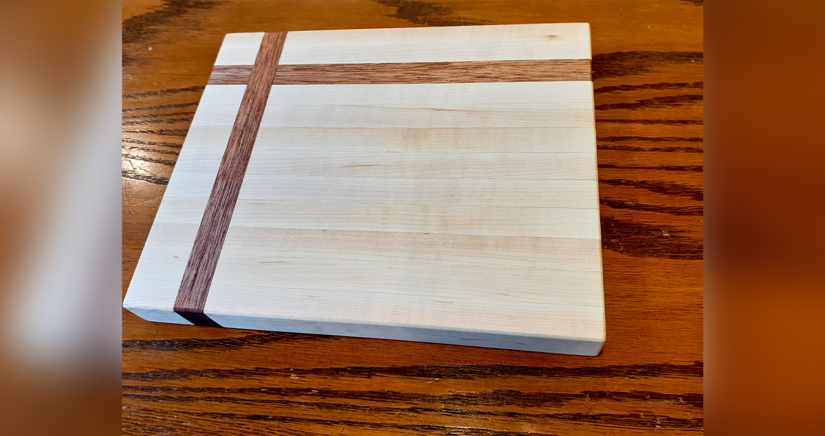 Maple Cutting Board Project by William & Isaac at Menards®