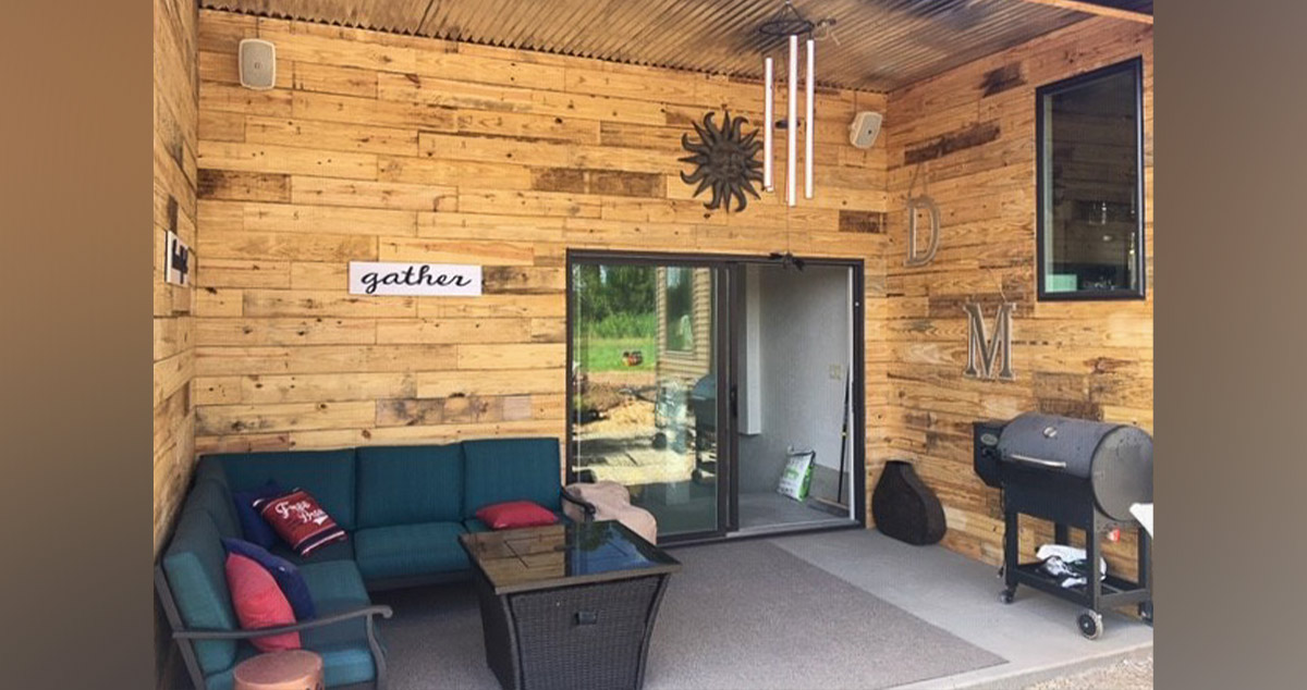 Covered Patio Project by Maria at Menards®