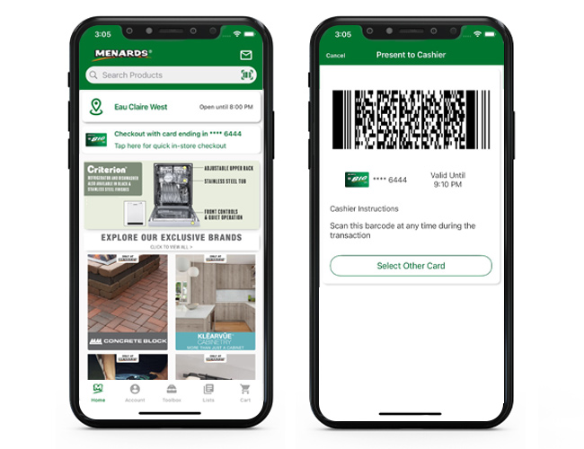 Menards BIG Card® at Menards®