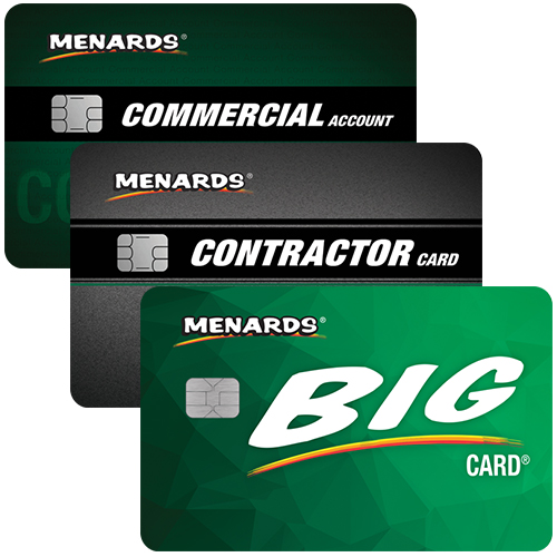 Menards Credit Card Promotion