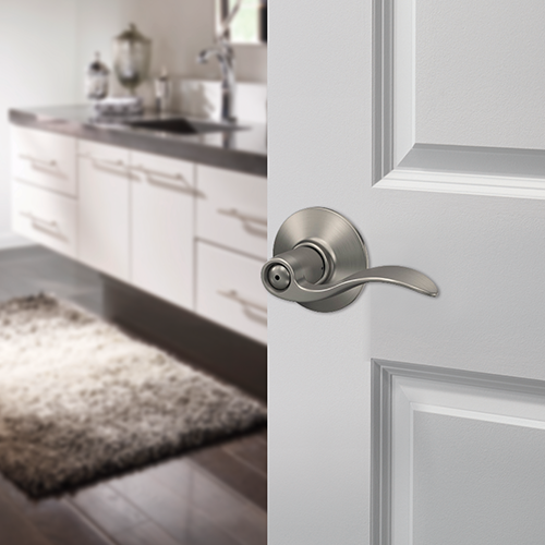 Premier Lock Knobs With Deadbolt Reversible Entry Set