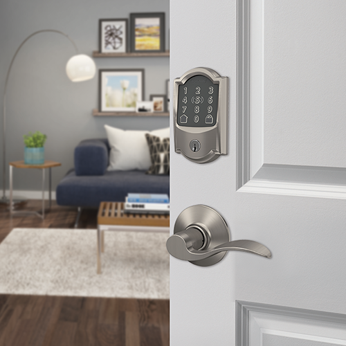 Premier Lock Knobs With Deadbolt Reversible Entry Set