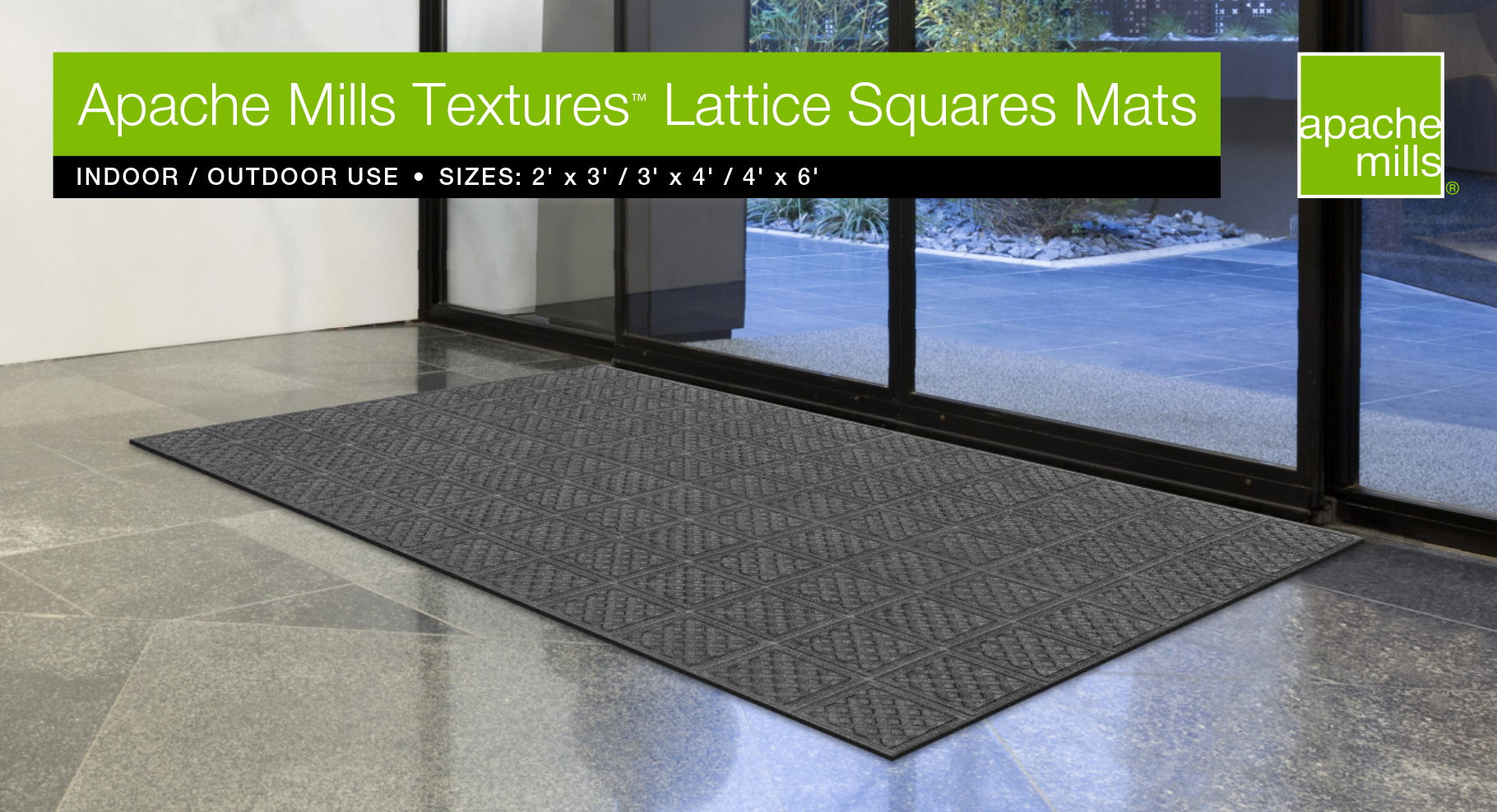 Apache Mills - Textures Lattice Squares Smoke at Menards®