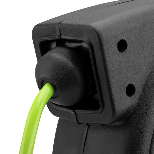 Eliminate tangles with the Flexzilla® Retractable Extension Cord