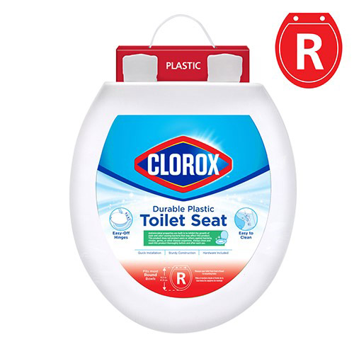 Plastic toilet store seat