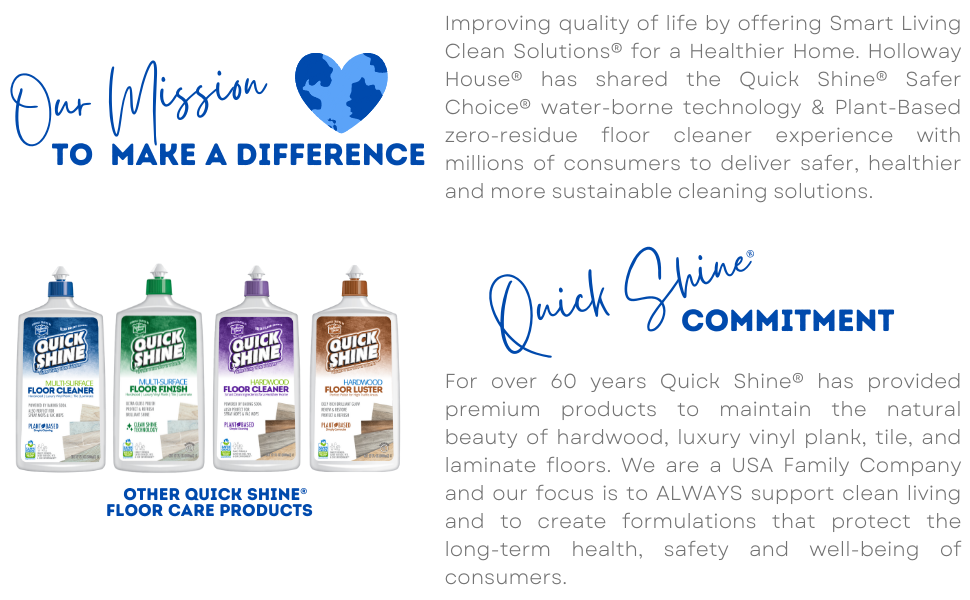 Quick Shine® Floor Care