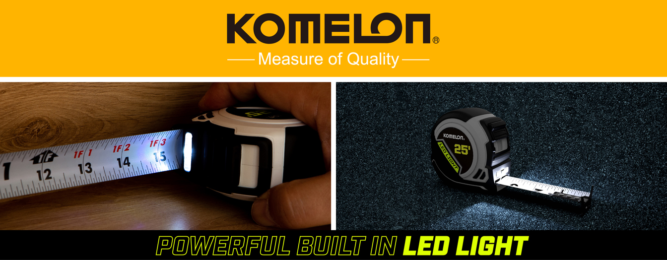 Komelon 25 LED Tape Measure at Menards