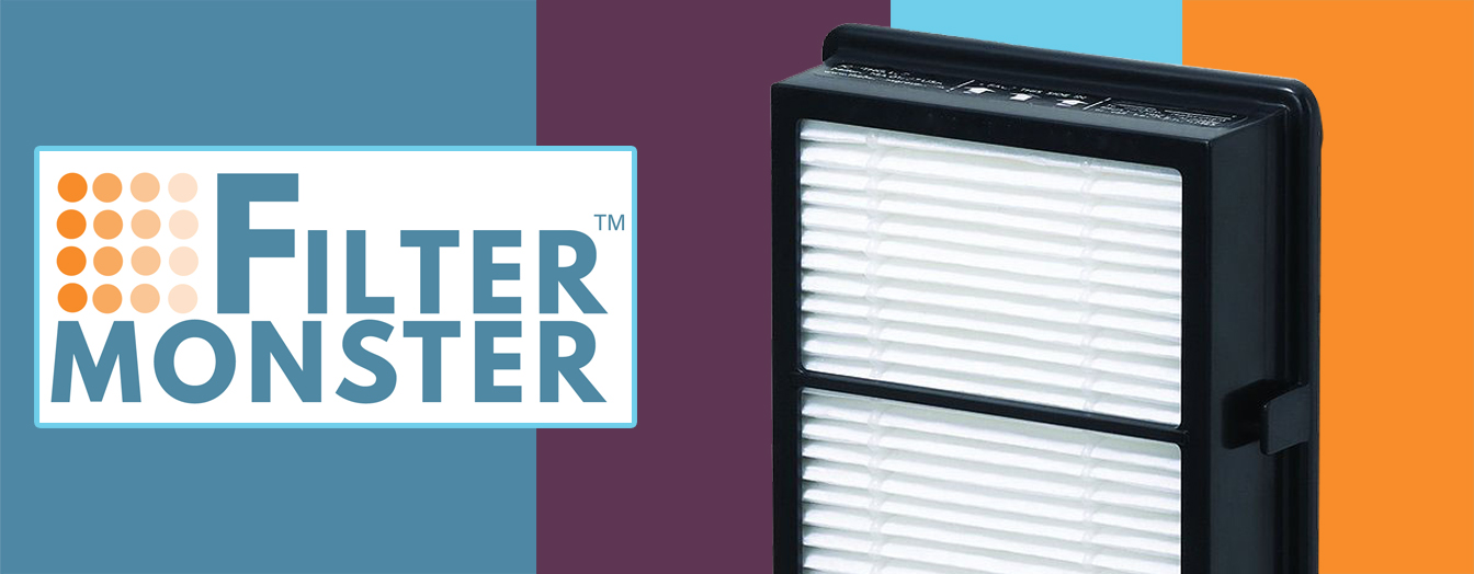 Filter Monster HAPF300 True HEPA 2 Pack Air Purifier Replacement