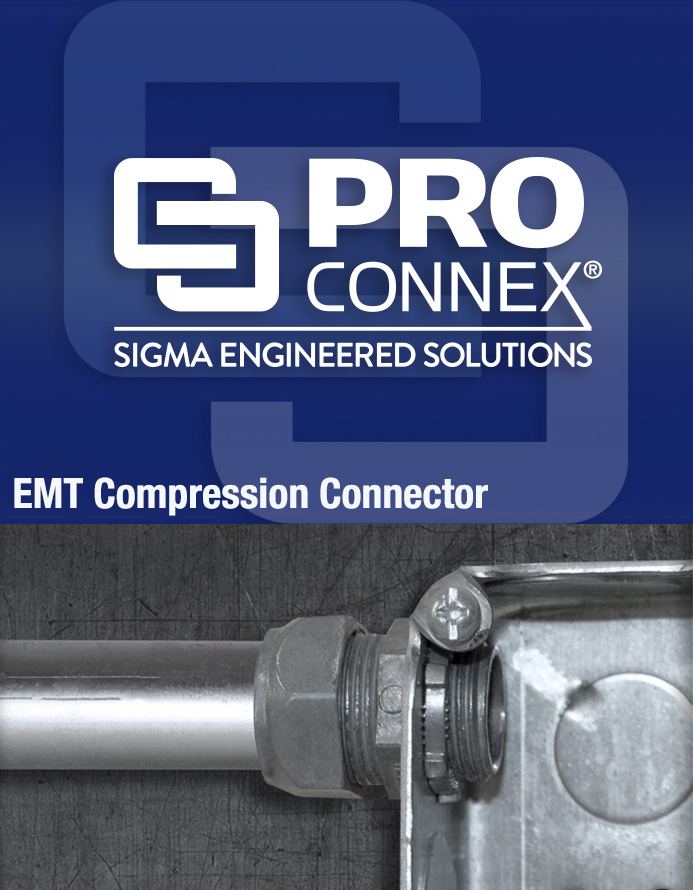 OF7606 Steel Emt Comp. Conn. 2