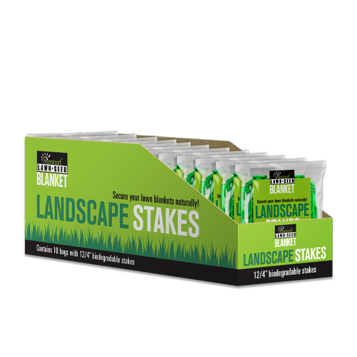 Amturf® Biodegradable Landscape Garden Stakes - 12 Pack