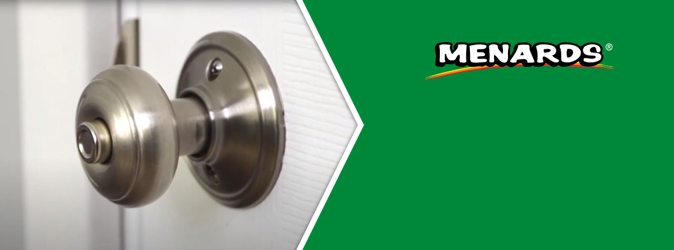 HowTo Install a Door Lock at Menards®
