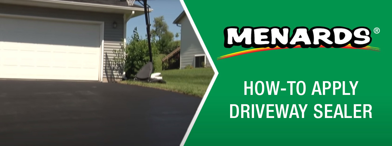 HowTo Apply Driveway Sealer at Menards®