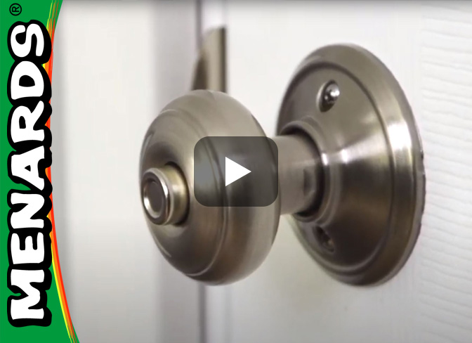 How-To Install a Door Lock at Menards®