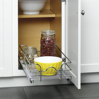 Lonian Kitchen Cupboard Organiser, Home and Kitchen Metal Storage Shelf  Wire Rack for Kitchen Cabinets, Counter-Tops, Pantries, Food and Utensils