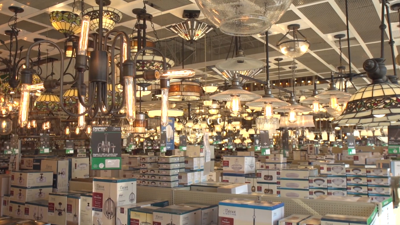 Lighting \u0026 Ceiling Fans at Menards®, image size:1280x720