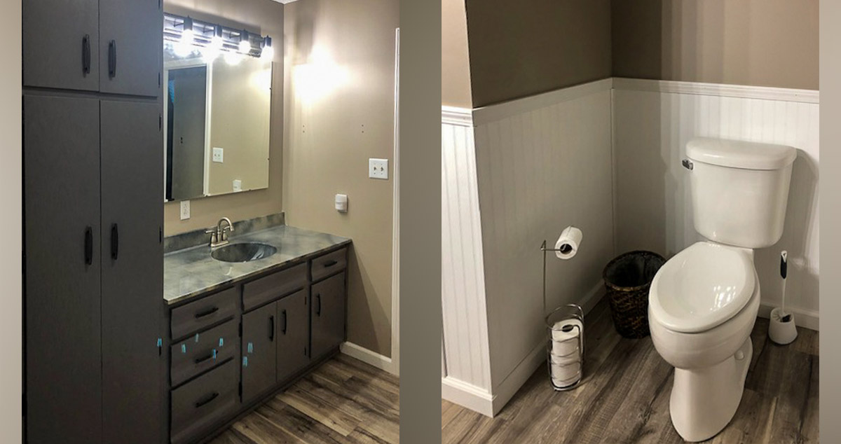 1978 Bath Remodel Project by Terri at Menards®